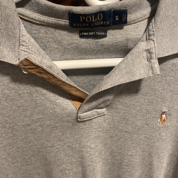 Polo Ralph Lauren Other - POLO - Ralph Lauren - Pima Soft Touch shirt, Men’s size: S, gray Gently Used WoW